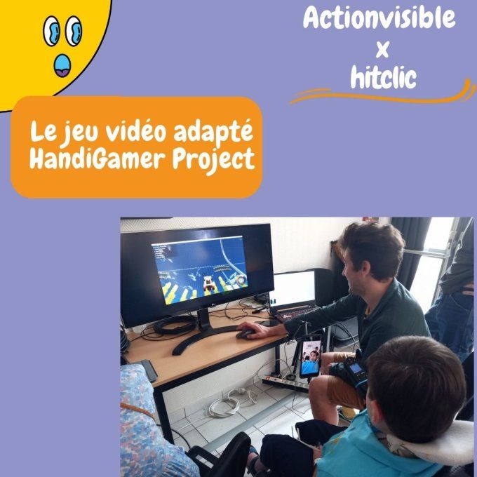 HandiGamer Projet : Le jeu vidéo adapté pour les personnes à mobilité réduite,