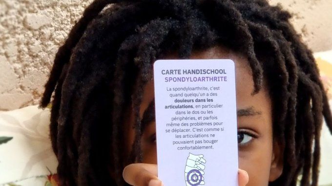 Jeu de cartes des 5 familles du handicap, jeu 3 en 1 éducatif et ludique,  idée cadeau